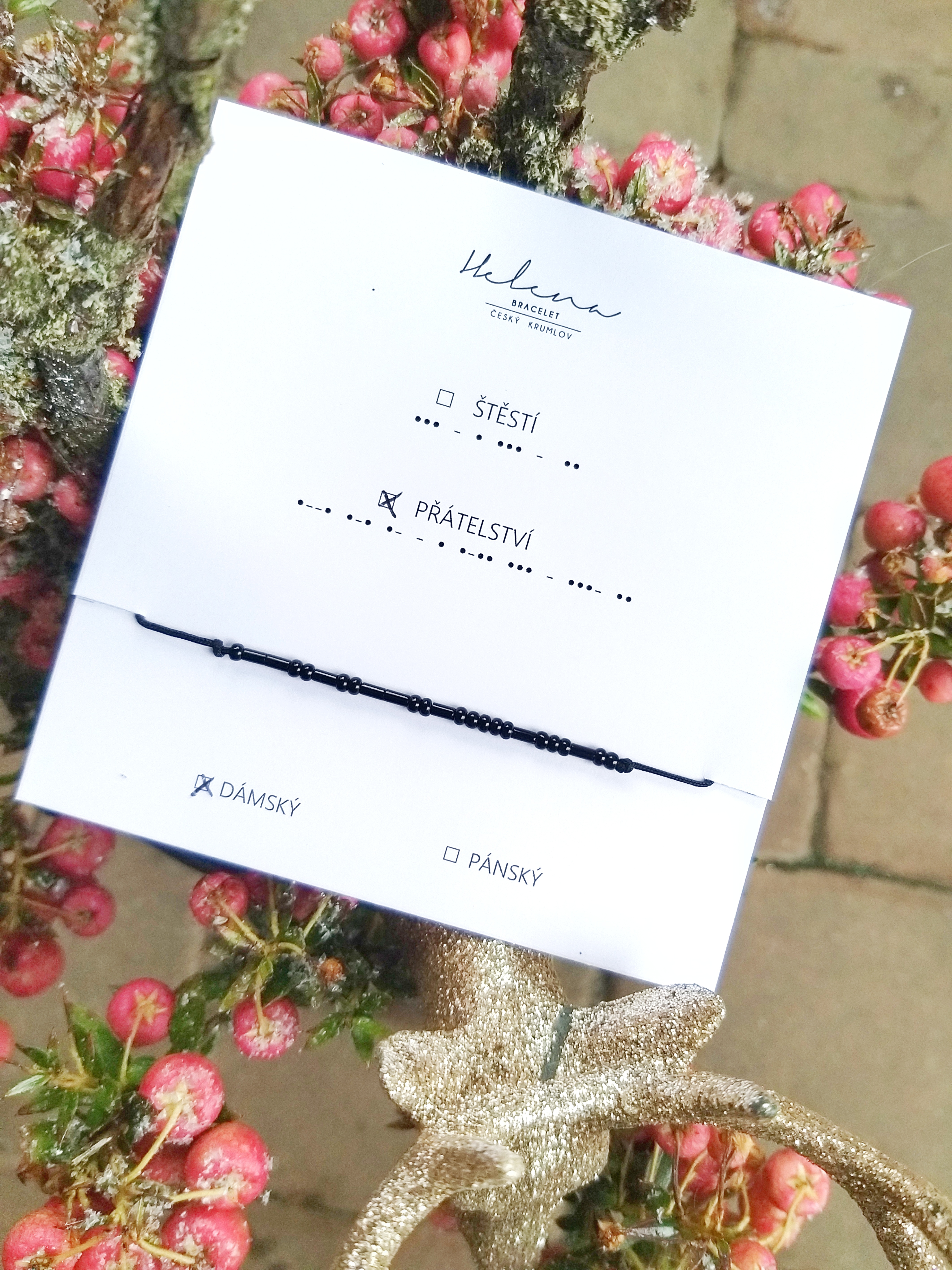 PŘÁTELSTVÍ - černý rokajl